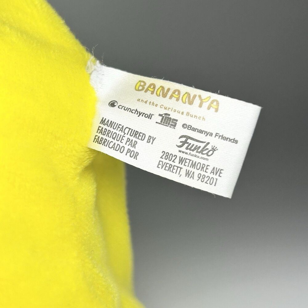 NEW - Funko BANANYA Plush - Gamestop Exclusive - Banana White Cat Large 16” - Picture 14 of 15